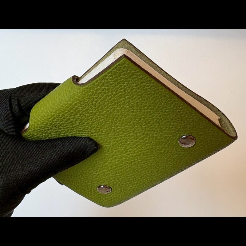 Hermes 綠皮活頁記事本-9