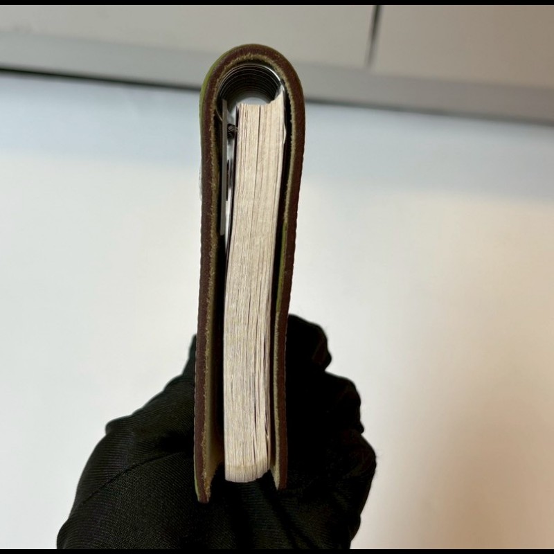 Hermes 綠皮活頁記事本-11