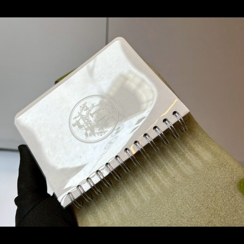 Hermes 綠皮活頁記事本-19