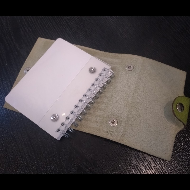 Hermes 綠皮活頁記事本-23