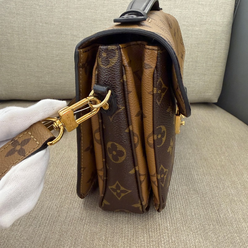 LV Pochette Metis 雙色郵差包-10
