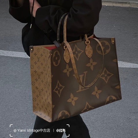 （極新💖） LV OnTheGo GM 最新晶片款 托特包 專櫃11.1萬元！