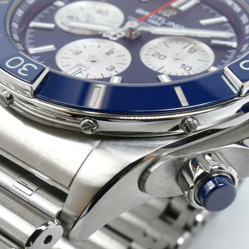 百年靈超級計時自動腕錶 AB0136161C1A1 男士-7