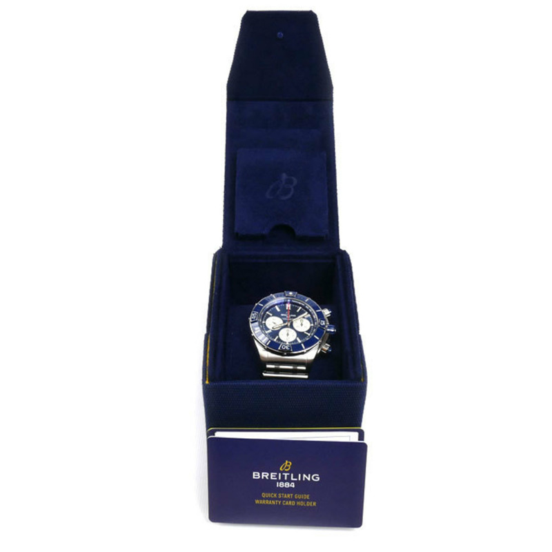 百年靈超級計時自動腕錶 AB0136161C1A1 男士-8