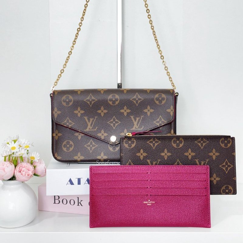 Louis Vuitton|LV 老花 1+1 WOC-0