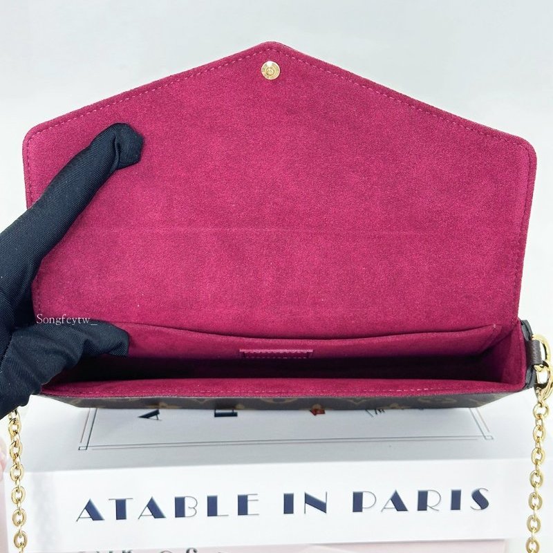 Louis Vuitton|LV 老花 1+1 WOC-6