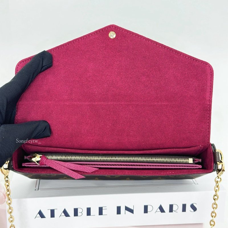 Louis Vuitton|LV 老花 1+1 WOC-7