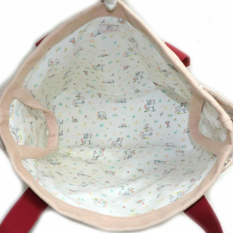 愛馬仕 Cabriole 女士紅色母親包-3