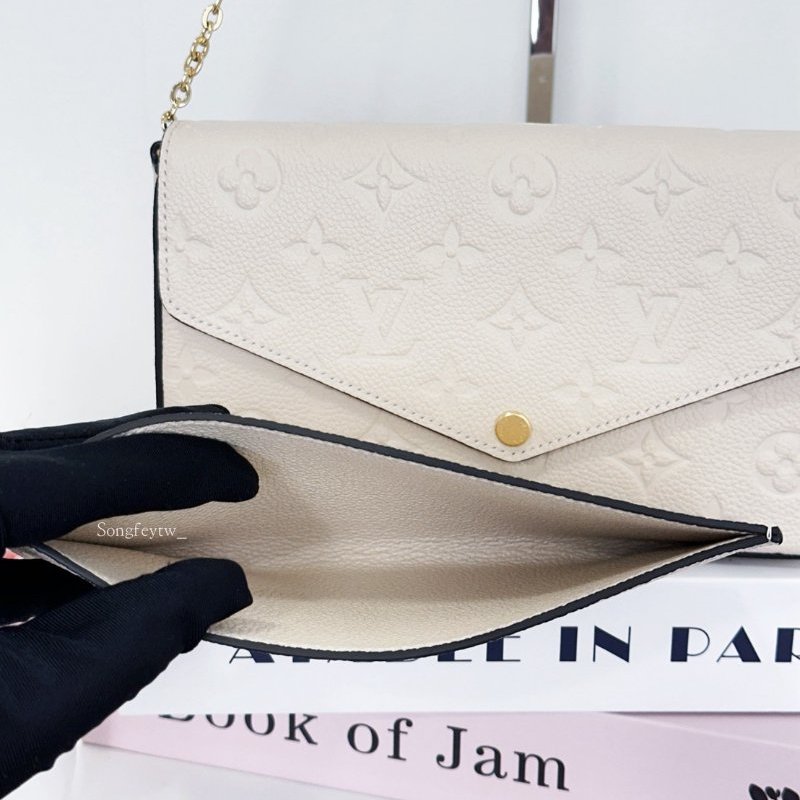 Louis Vuitton｜LV 經典 壓紋 1+1 WOC-5