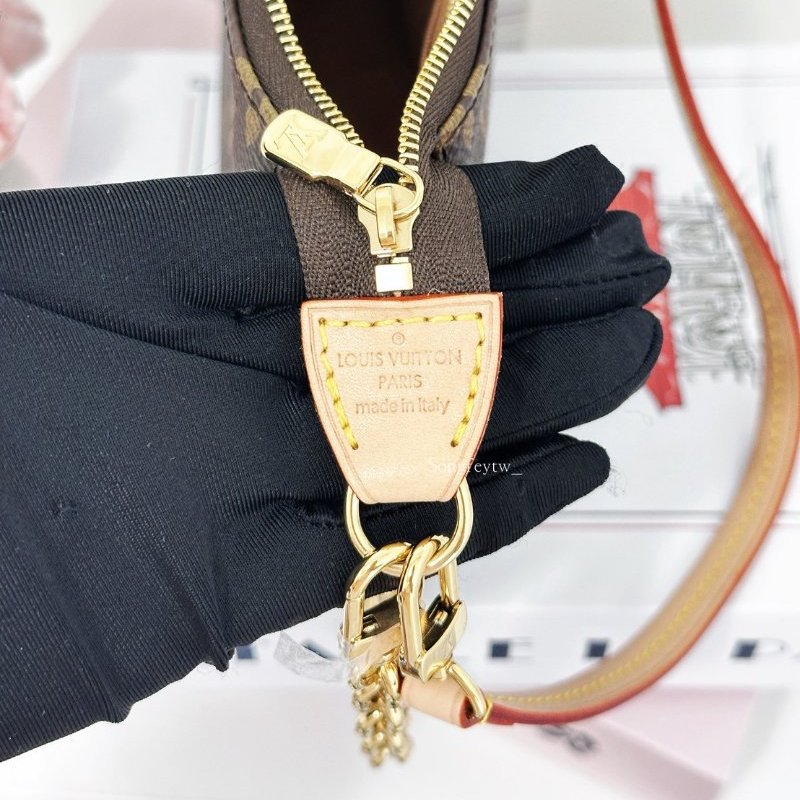 Louis Vuitton|LV 經典 老花 大麻將包-4