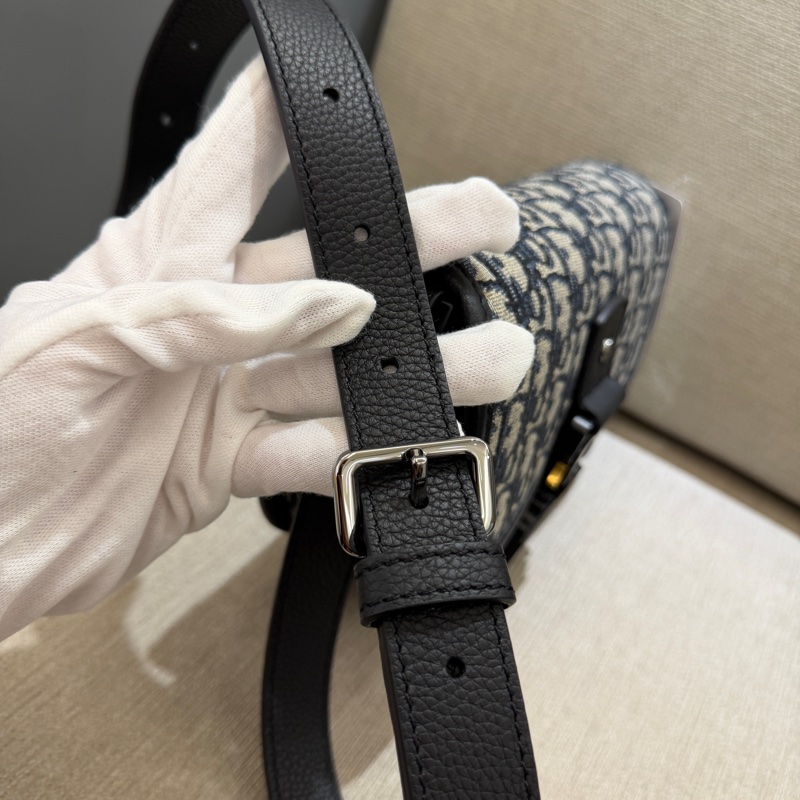 Dior Gallop緹花郵差包-6