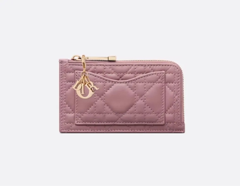 Lady Dior拉鍊卡夾 錢包-0