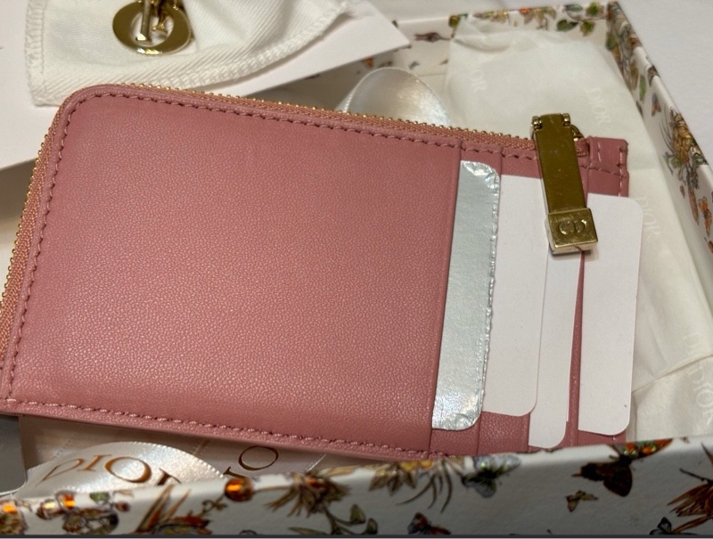 Lady Dior拉鍊卡夾 錢包-4