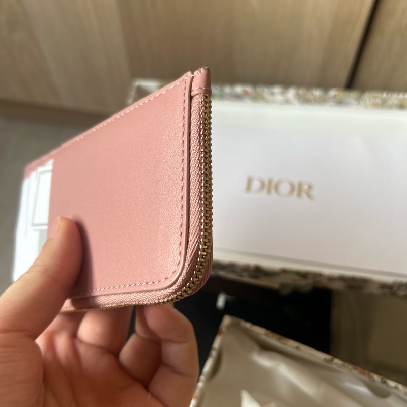 Lady Dior拉鍊卡夾 錢包-9