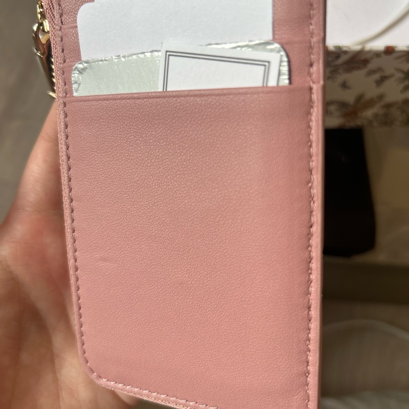 Lady Dior拉鍊卡夾 錢包-15