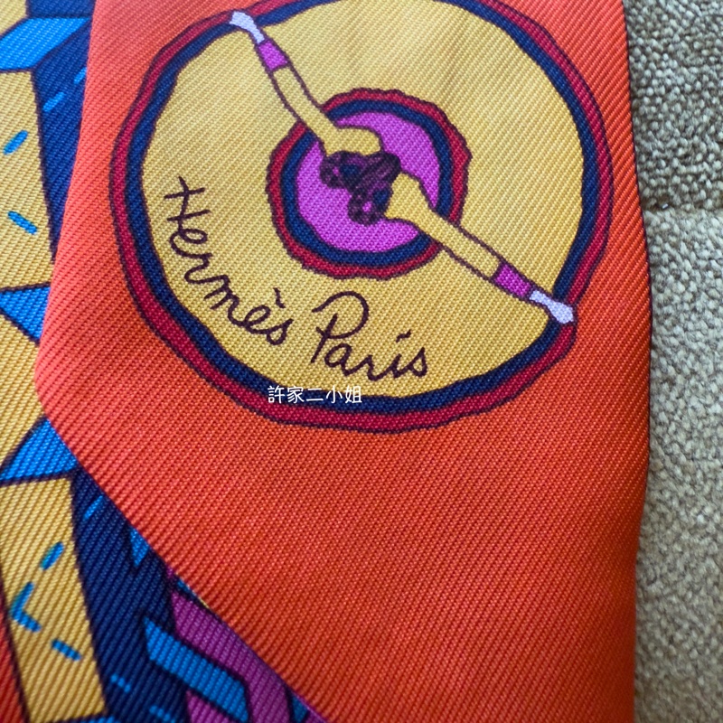 Hermes 二手閒置 Belles du Mexique Twilly 墨西哥舞者-5