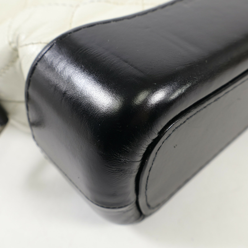 CHANEL 牛皮皮革Gabrielle Small鏈帶肩背袋-4