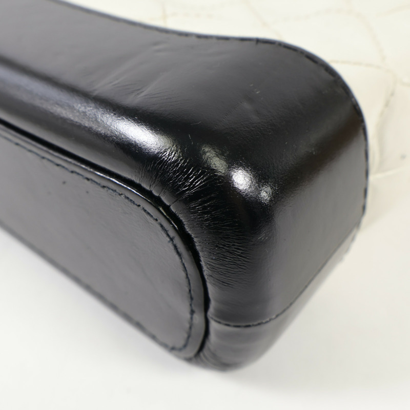 CHANEL 牛皮皮革Gabrielle Small鏈帶肩背袋-5