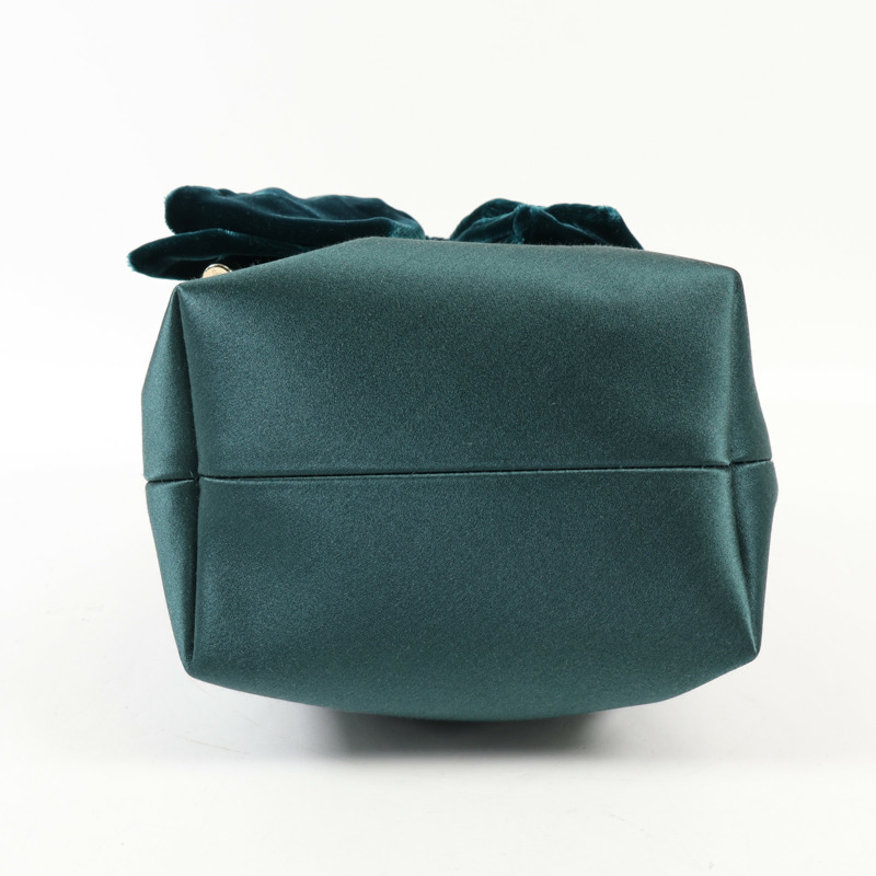 JIMMY CHOO Velvet/Satin Bon Bon Mini Bag金扣手挽肩背兩用袋-2