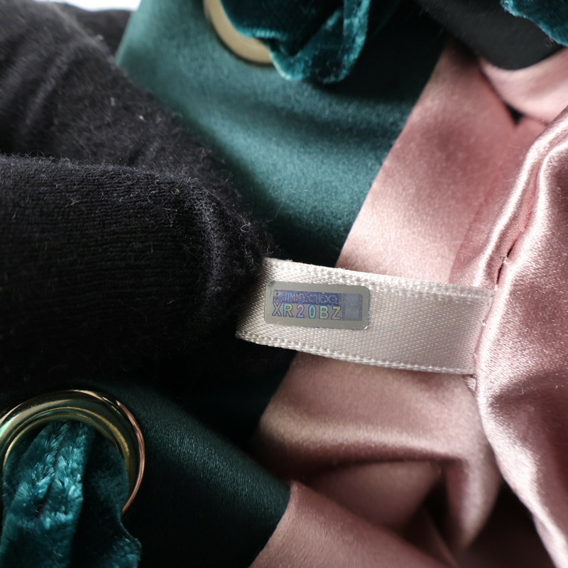 JIMMY CHOO Velvet/Satin Bon Bon Mini Bag金扣手挽肩背兩用袋-10