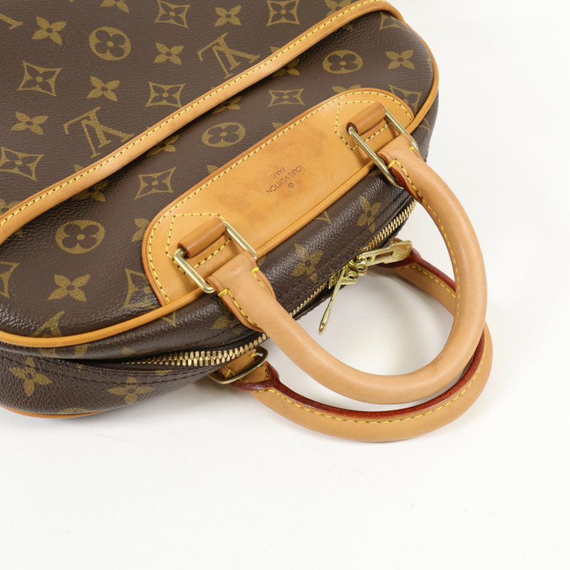 LOUIS VUITTON Monogram Trouville金扣手挽袋-4