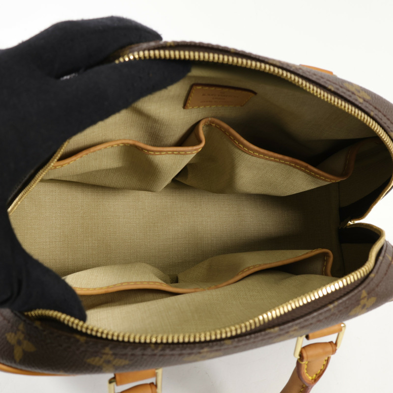 LOUIS VUITTON Monogram Trouville金扣手挽袋-5