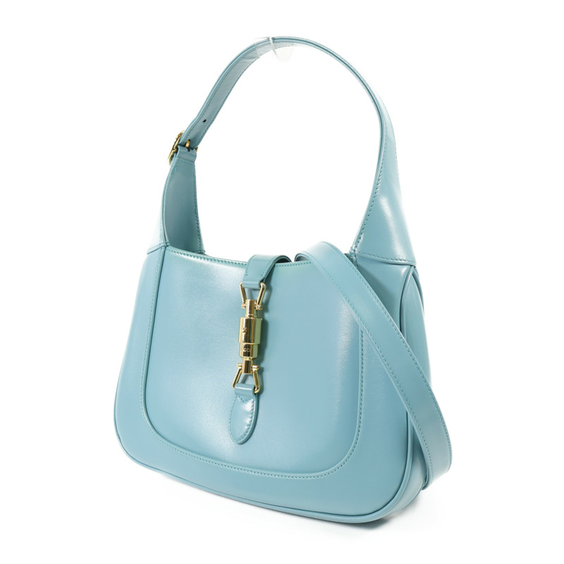 GUCCI 牛皮皮革Jackie 1961金扣肩背袋-1