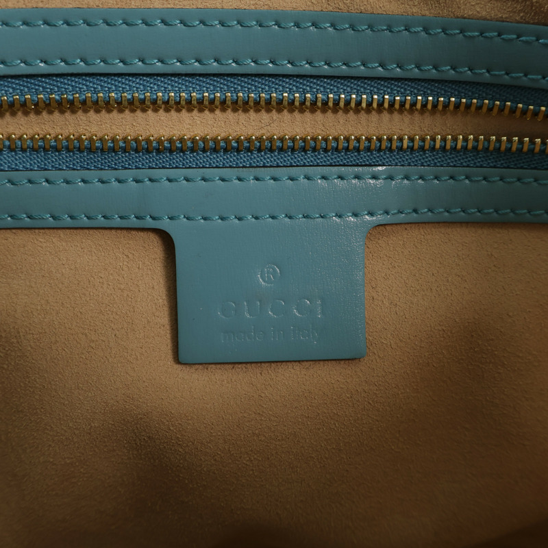 GUCCI 牛皮皮革Jackie 1961金扣肩背袋-6