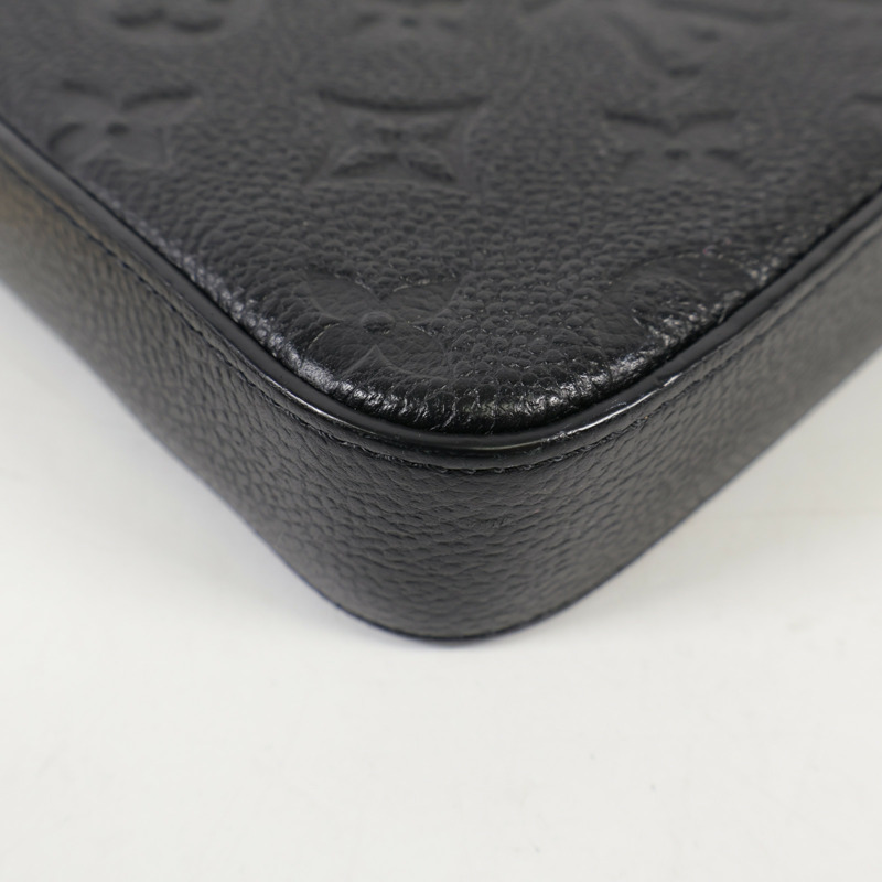 LOUIS VUITTON Monogram Empreinte Felicie Pochette 金扣鏈帶肩背袋-7