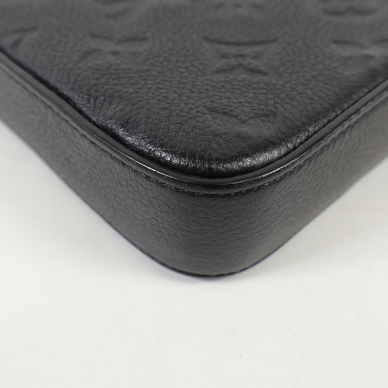 LOUIS VUITTON Monogram Empreinte Felicie Pochette 金扣鏈帶肩背袋-8