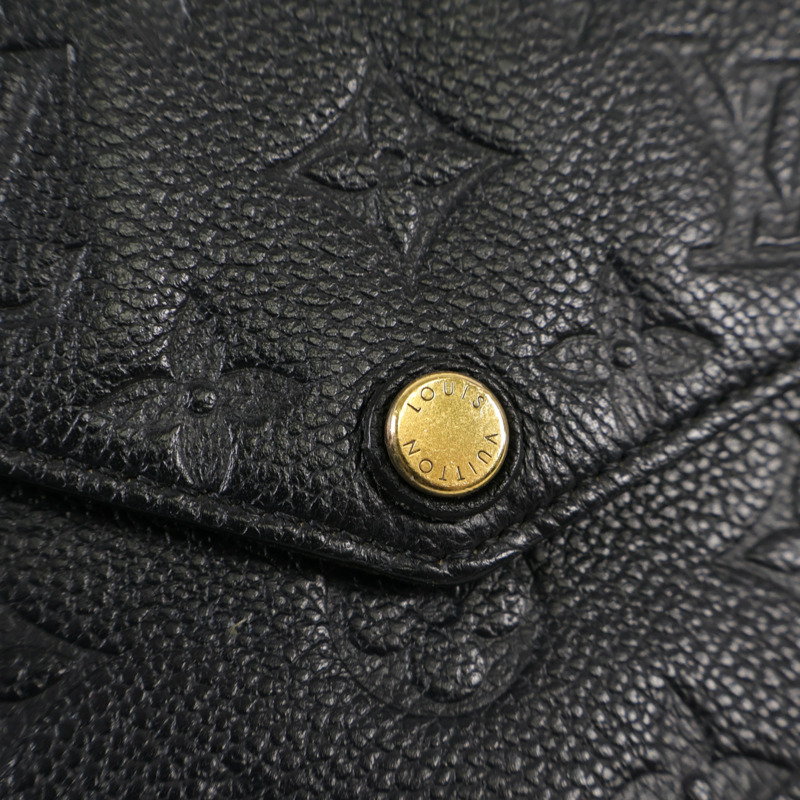 LOUIS VUITTON Monogram Empreinte Felicie Pochette 金扣鏈帶肩背袋-9