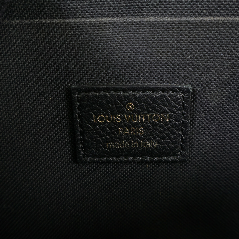LOUIS VUITTON Monogram Empreinte Felicie Pochette 金扣鏈帶肩背袋-11