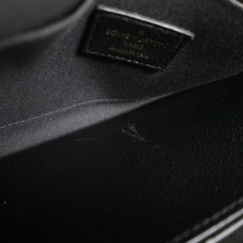 LOUIS VUITTON Monogram Empreinte Felicie Pochette 金扣鏈帶肩背袋-12