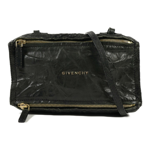 GIVENCHY 牛皮皮革Pandora Small金扣肩背袋