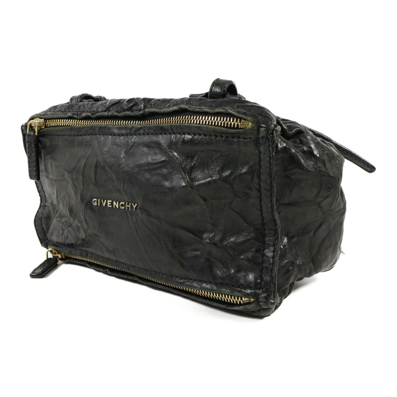 GIVENCHY 牛皮皮革Pandora Small金扣肩背袋-2