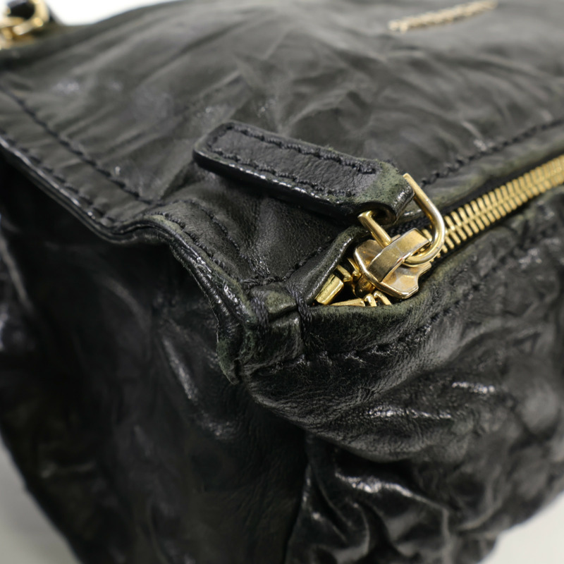 GIVENCHY 牛皮皮革Pandora Small金扣肩背袋-11