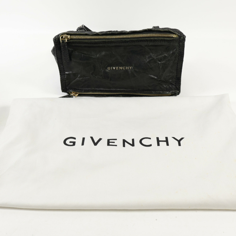 GIVENCHY 牛皮皮革Pandora Small金扣肩背袋-15