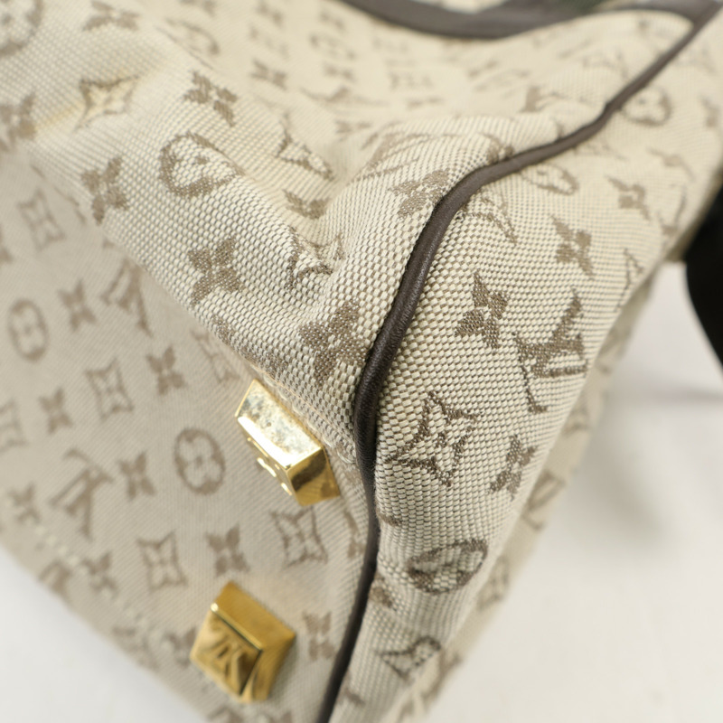 LOUIS VUITTON Monogram Mini Josephine PM金扣手挽袋-10
