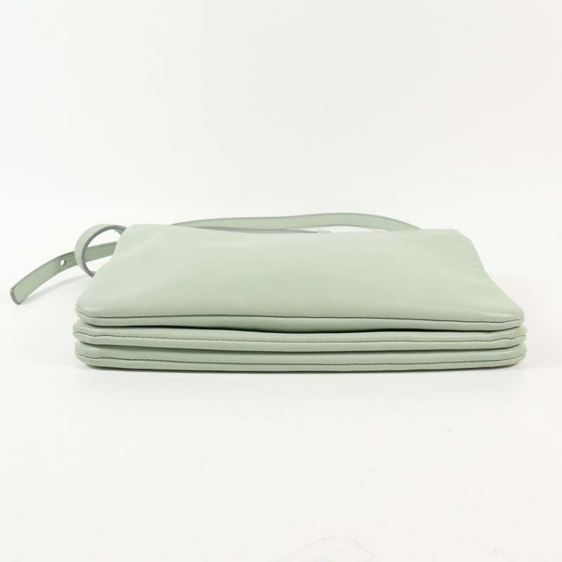 CELINE 羊皮皮革Trio Small金扣肩背袋-3