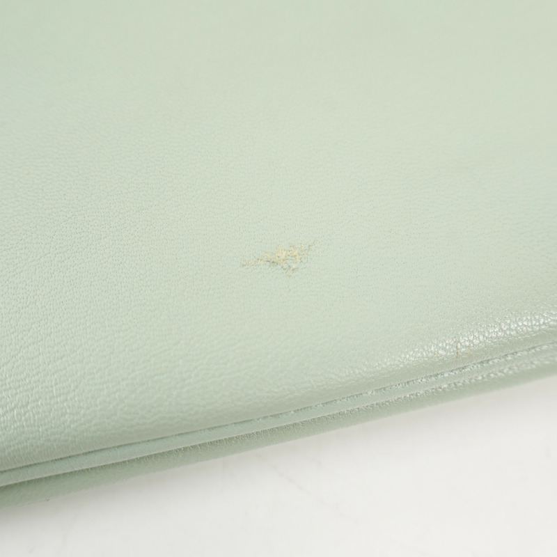 CELINE 羊皮皮革Trio Small金扣肩背袋-16