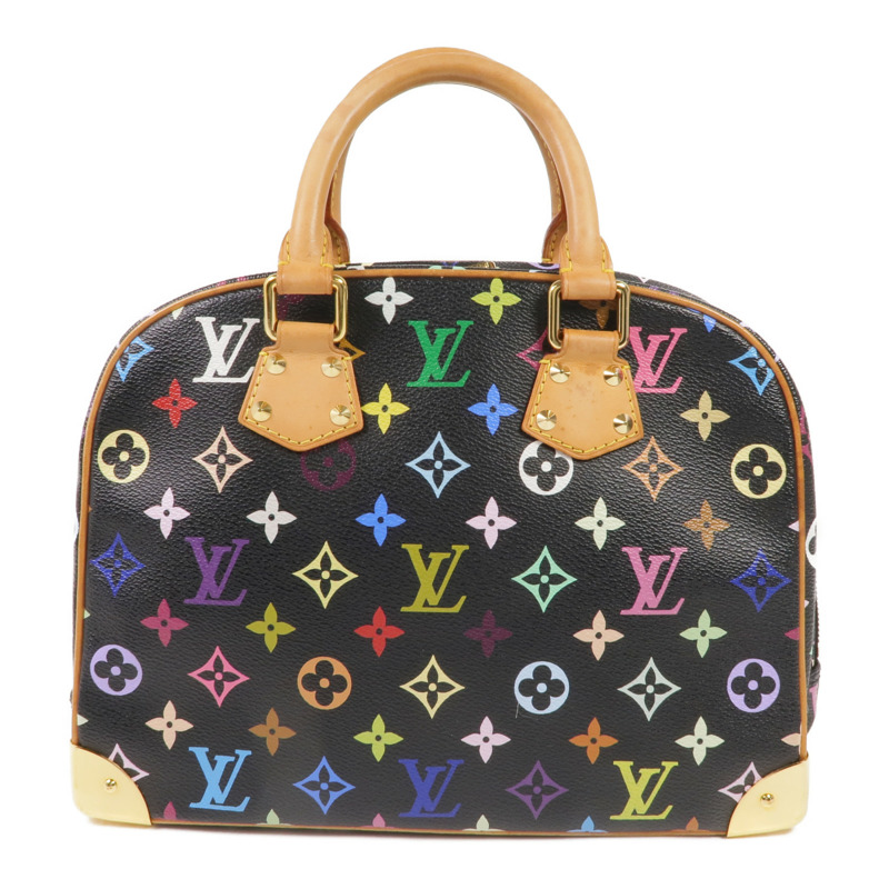 LOUIS VUITTON Monogram Multicolore Trouville Handbag金扣手挽袋/波士頓包-1