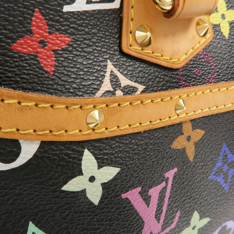 LOUIS VUITTON Monogram Multicolore Trouville Handbag金扣手挽袋/波士頓包-7