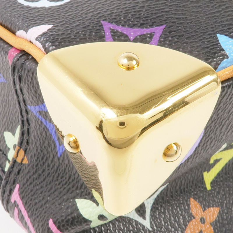 LOUIS VUITTON Monogram Multicolore Trouville Handbag金扣手挽袋/波士頓包-13