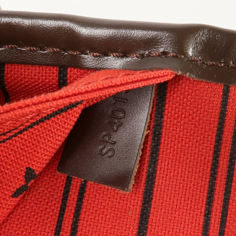 LOUIS VUITTON Damier Neverfull MM金扣肩背袋/手挽袋-14