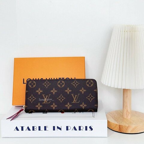 Louis Vuitton｜LV 薄款 老花 拉鍊長夾