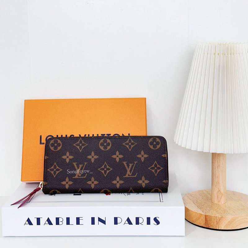 Louis Vuitton｜LV 薄款 老花 拉鍊長夾-0