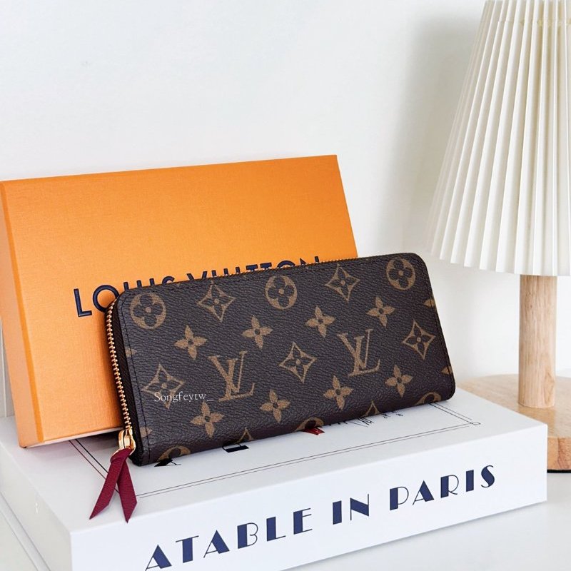 Louis Vuitton｜LV 薄款 老花 拉鍊長夾-1