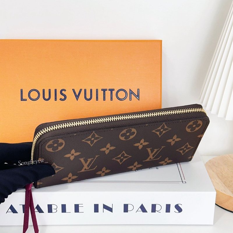 Louis Vuitton｜LV 薄款 老花 拉鍊長夾-3