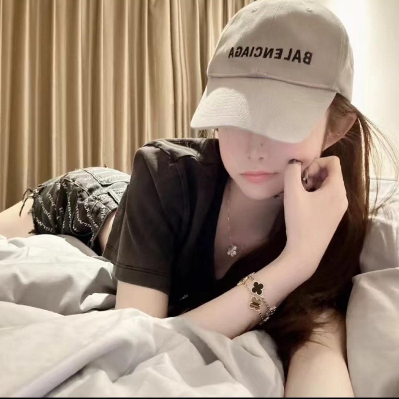 💎Han's house精品服飾💎Balenciaga 巴黎世家 刺繡 破損 男女同款 帽子-2