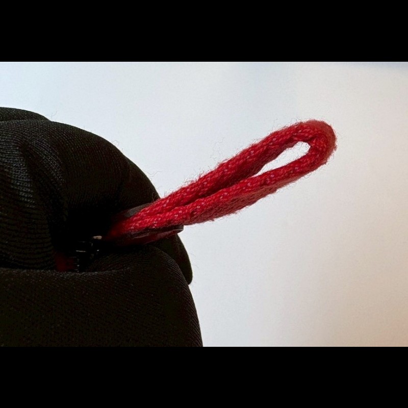 Hermes 雙馬彩虹之愛紅色系皮革小萬用包 Carre Pocket-6